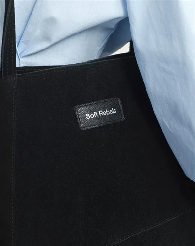 Soft Rebels - SRColmar Leather Taske - Black